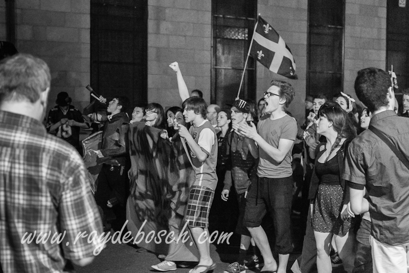 Student protests in Quebec