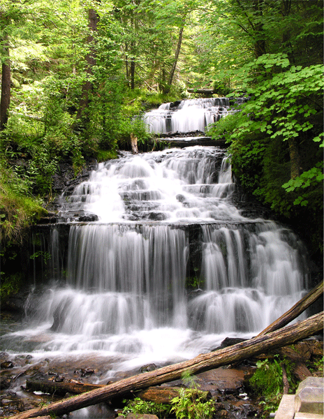 Wagner Falls, Munising, MI