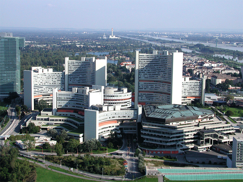 Vienna, the United Nations Assembly Building