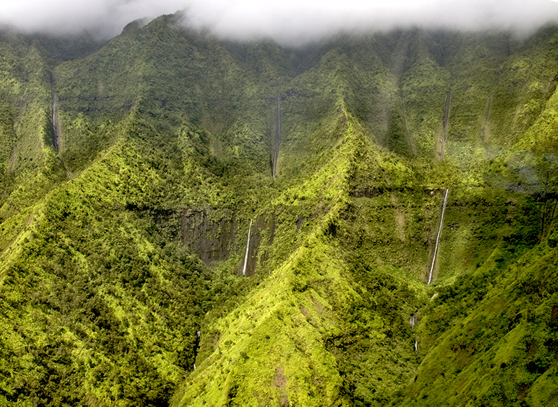 Waterfall vista