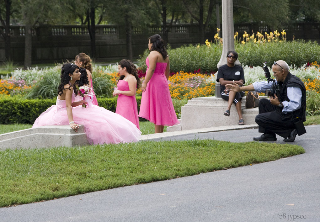 pink bride