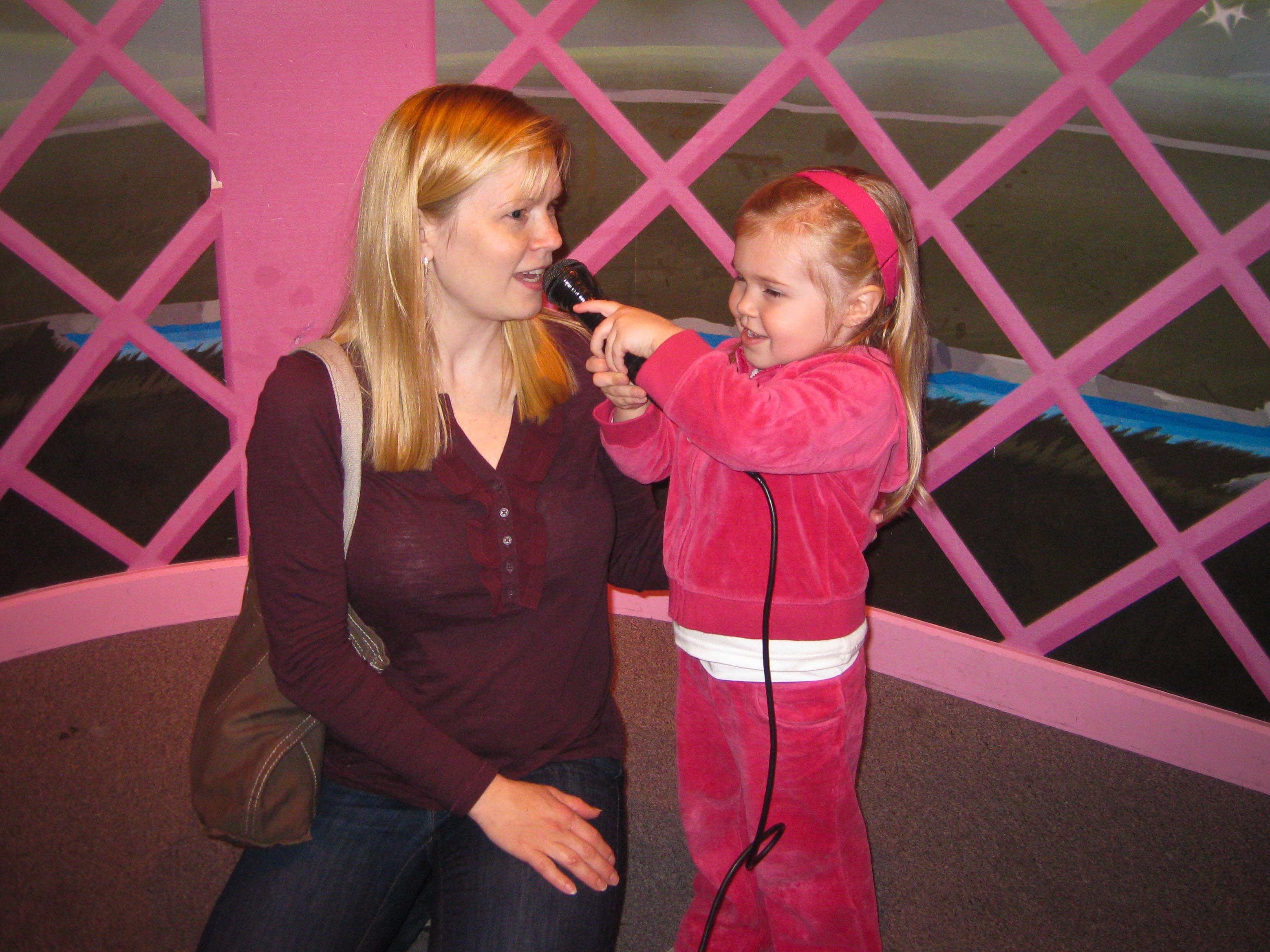 Karaoke with Mom