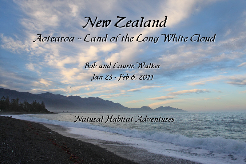 New Zealand -- Land of the Long White Cloud