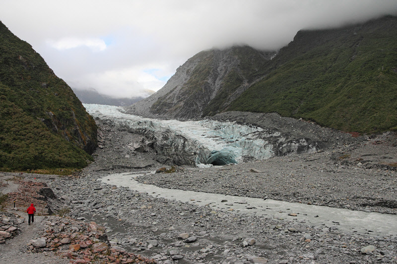Walking to Fox Glacier (8459)