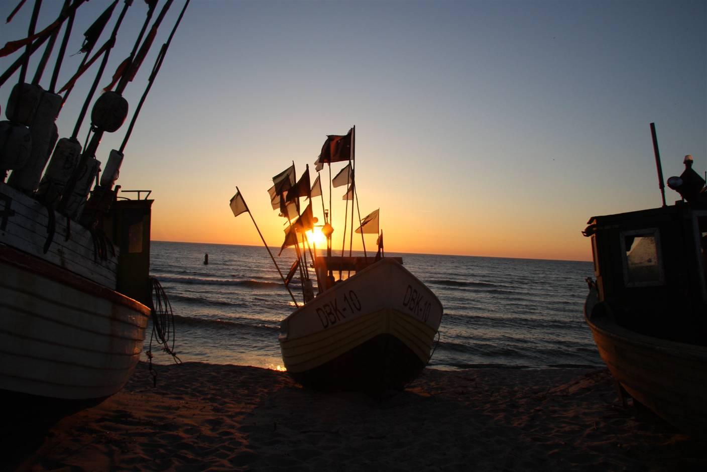Sunset Baltic Sea