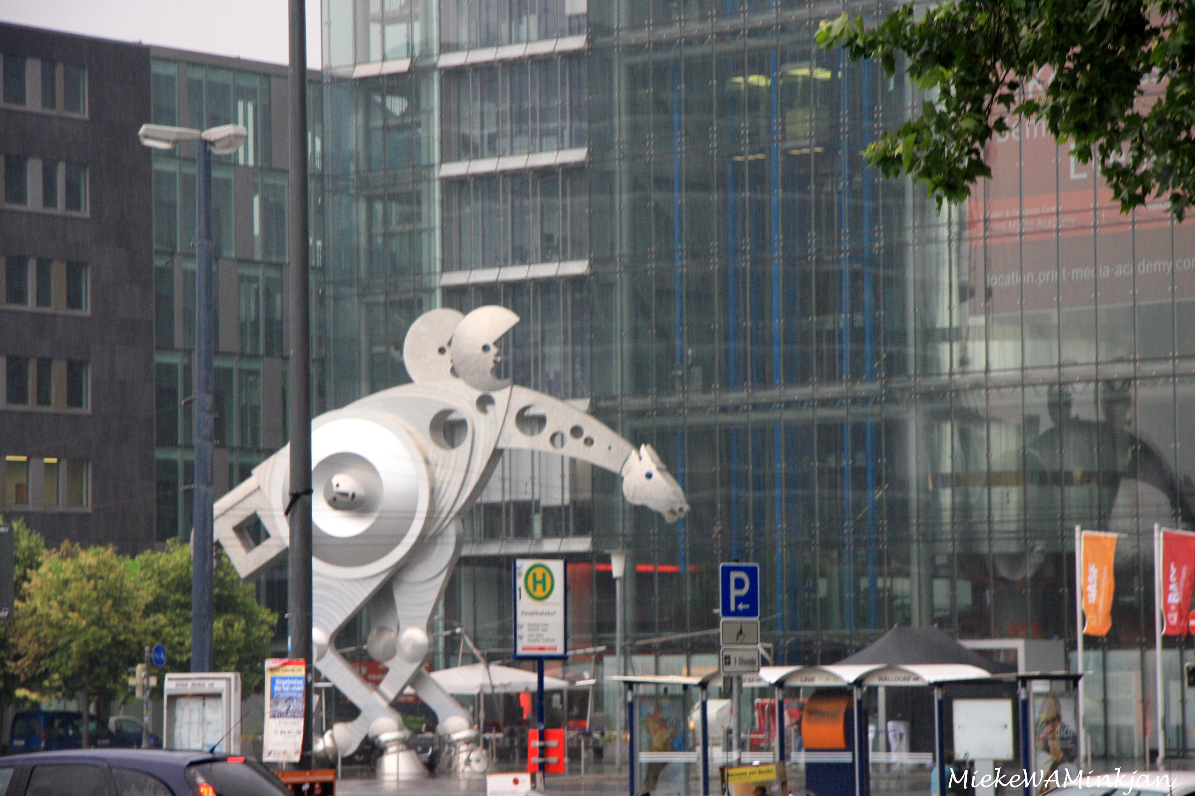 Statue S-Printing horse