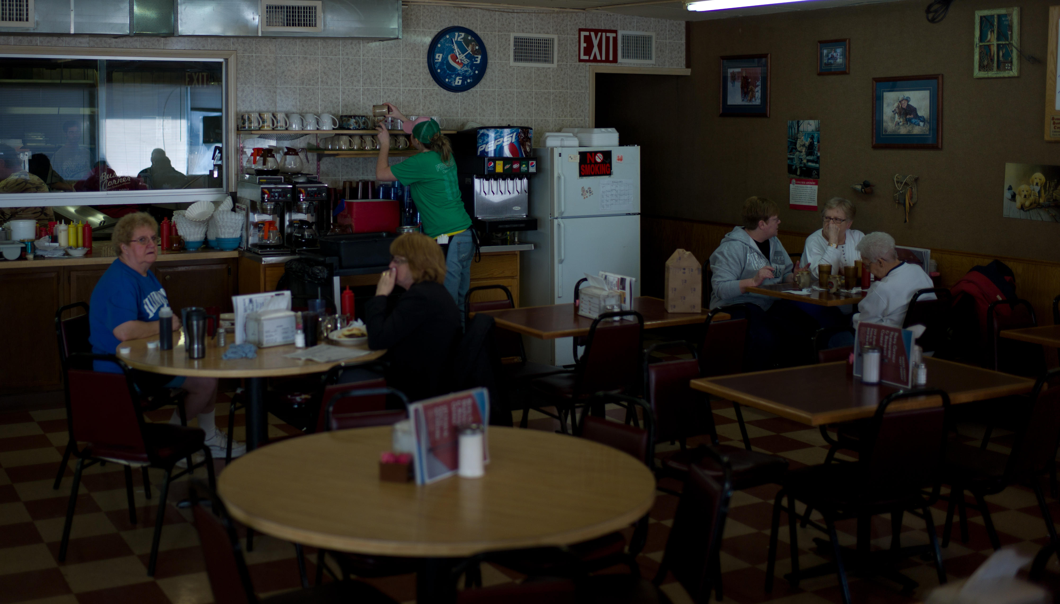 Busy Corner Interior