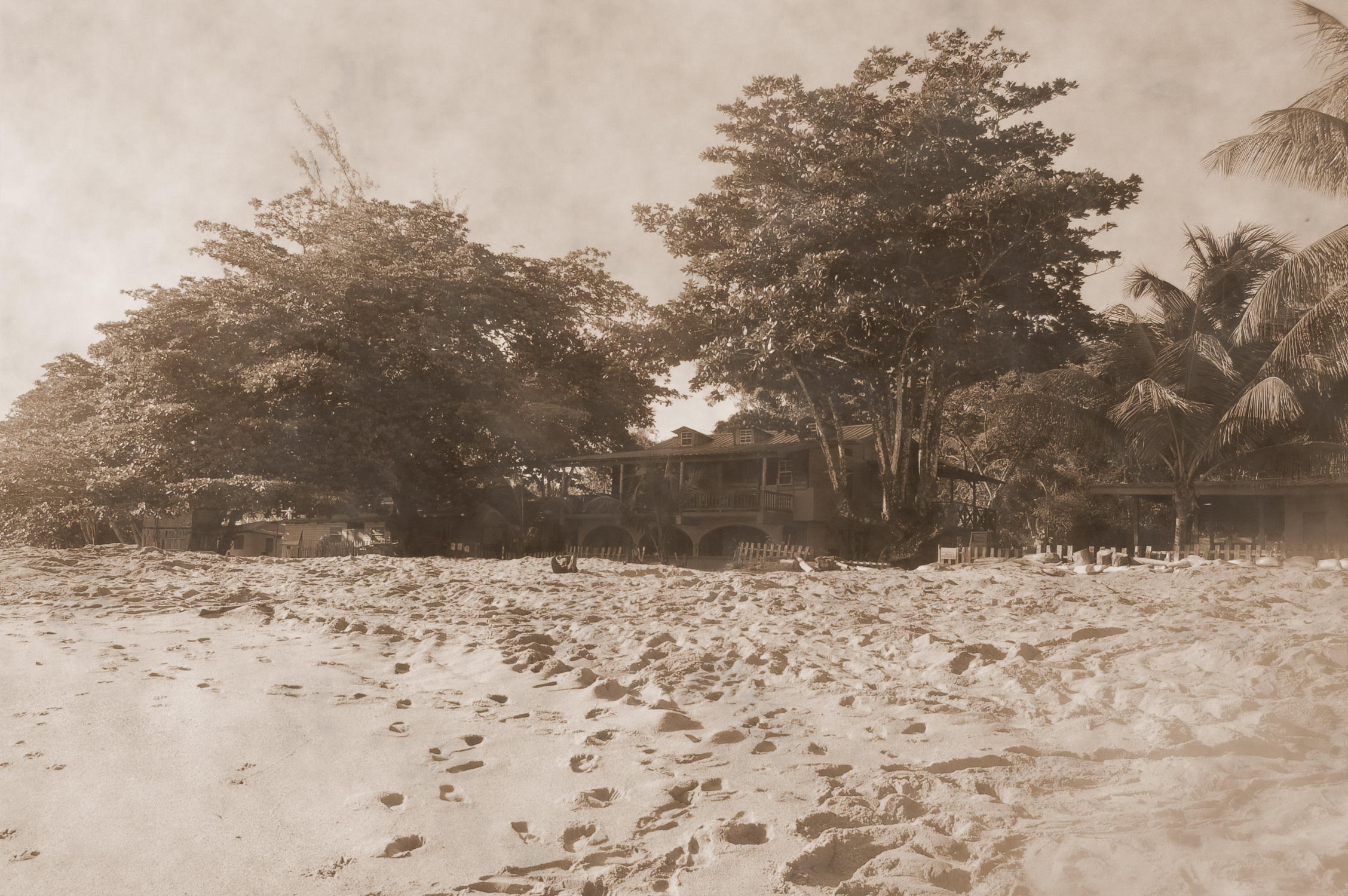 Photo I took of Mt. Plaisir 100 years ago