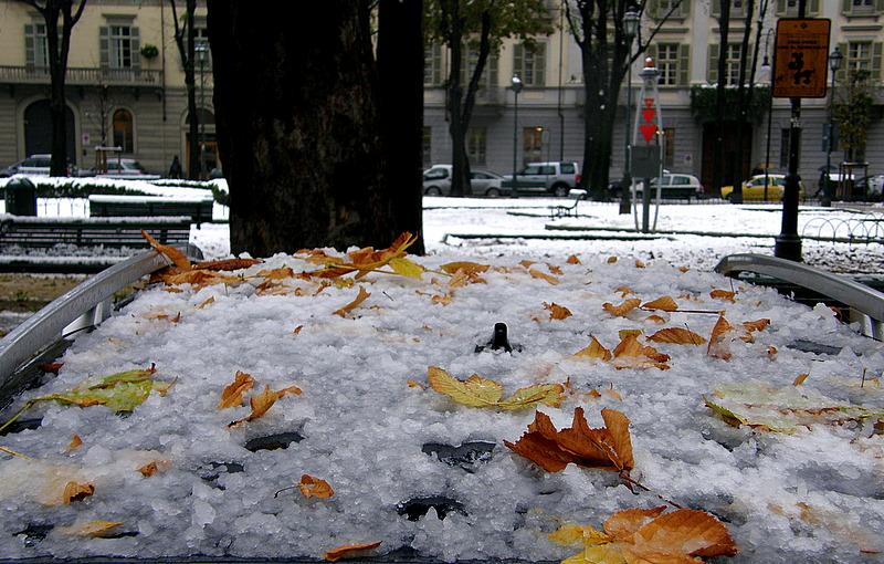 Turin - Italy -  Snow