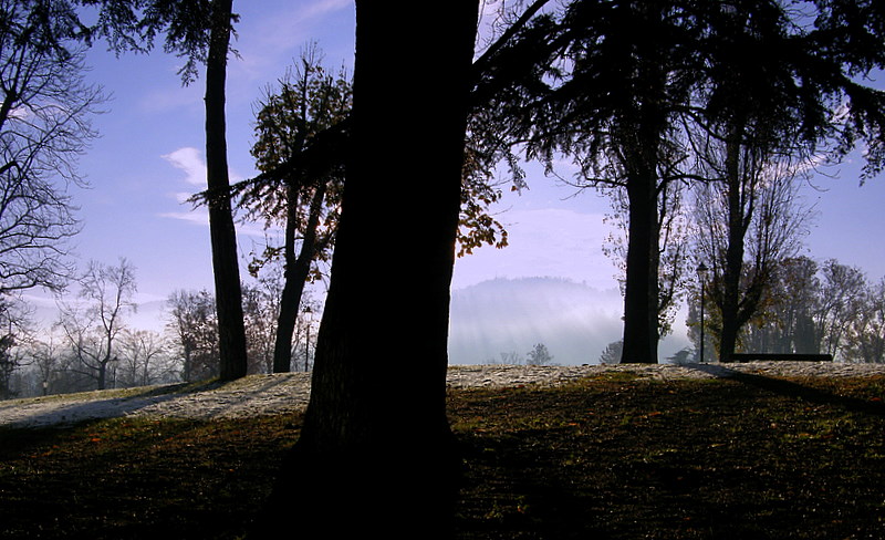 Turin -   Italy - First snow