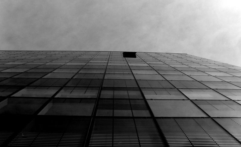 windows in b&w