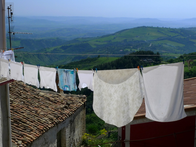 Washday scenes
