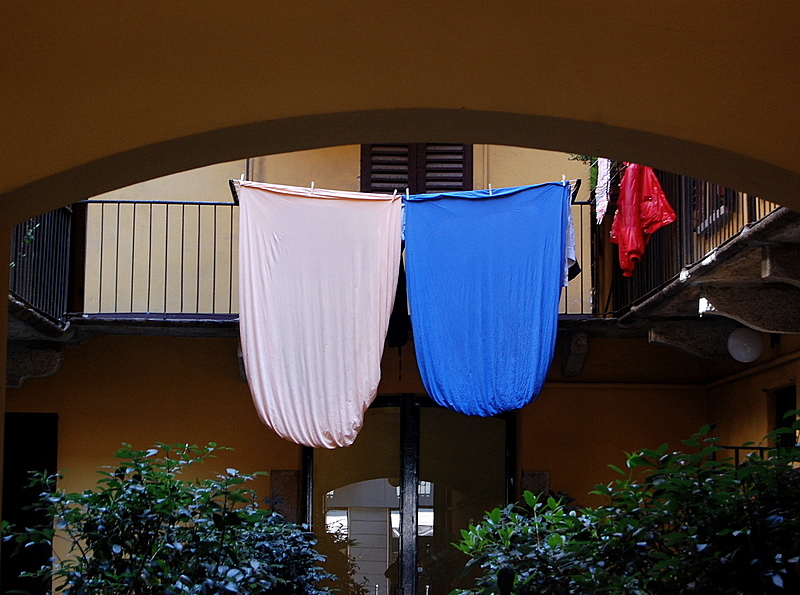 Washday scenes