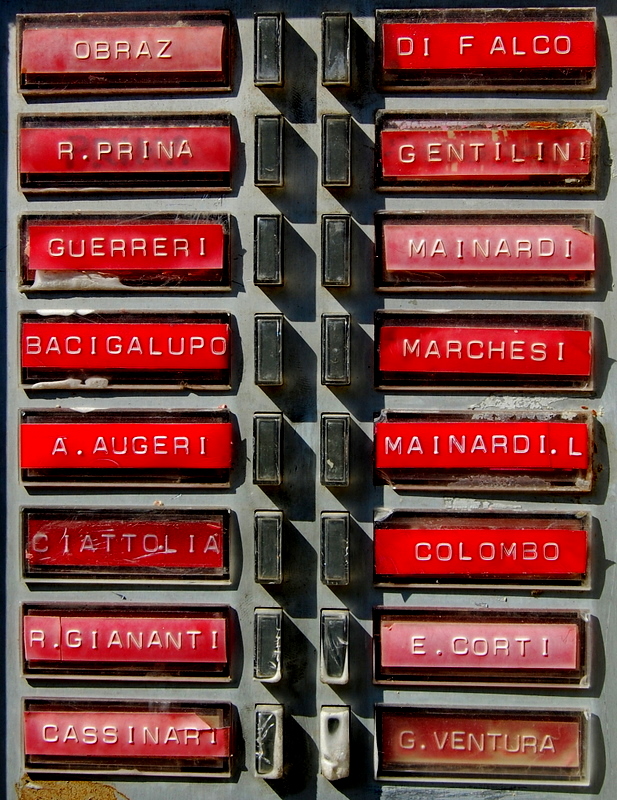 Red Italian Surnames