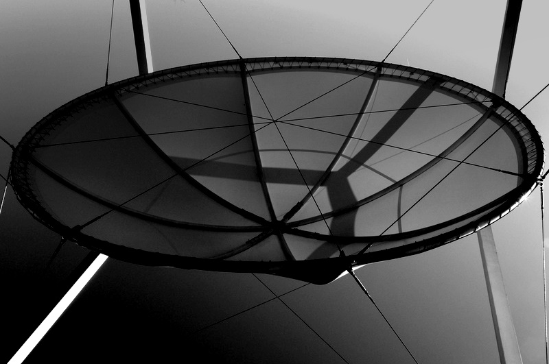 My Abstrait Space b&w