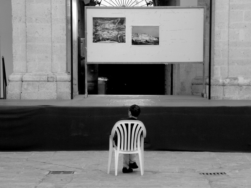 Street People - South Italy -  b&w