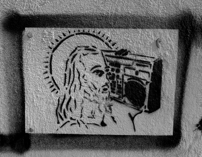 Graffiti b&w