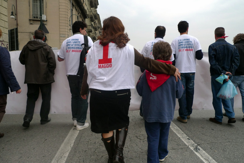 May 1 -  International Workers Day - Turin