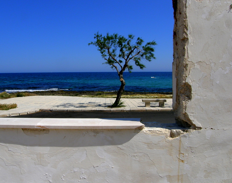 Ostuni Italy - The sea