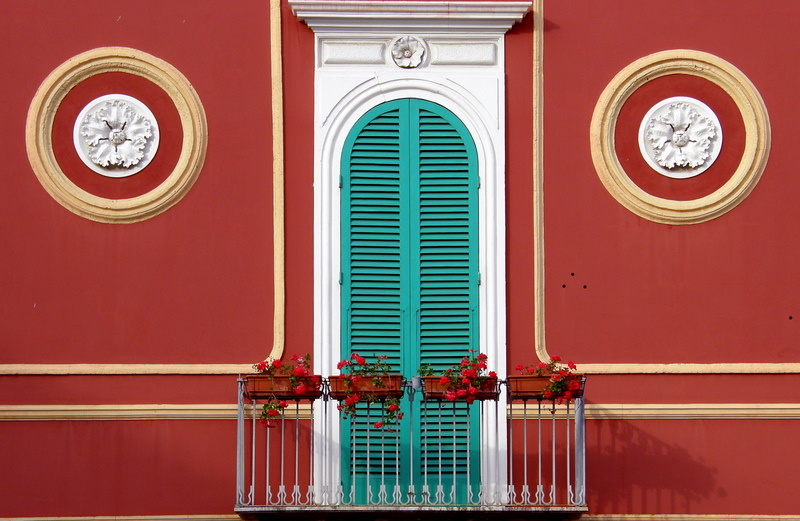 Green window