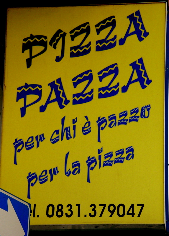 Mad pizza for who is crazy for pizza