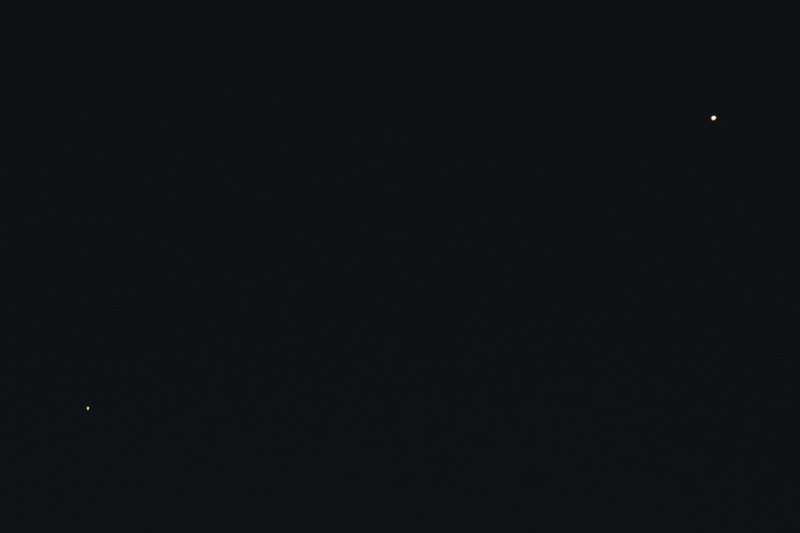 Mar 15  Jupiter and Venus