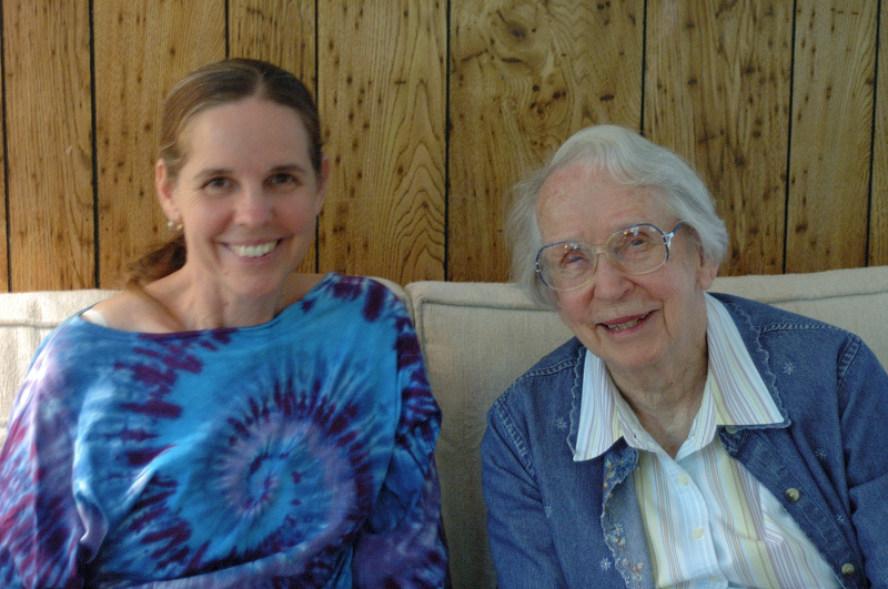 June 11  Janet and her mom