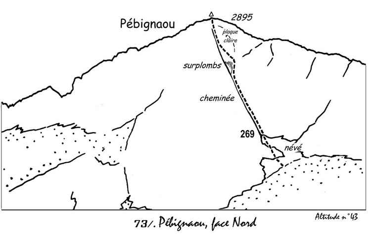 73 Pbignaou face Nord  