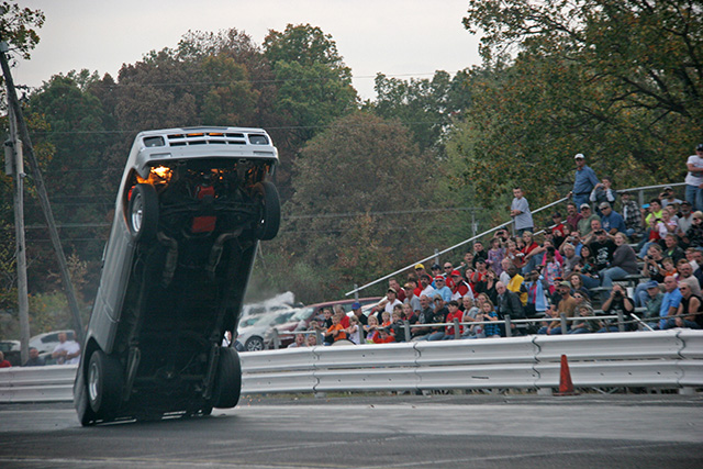 S-10 Truck at Wheelie Contest