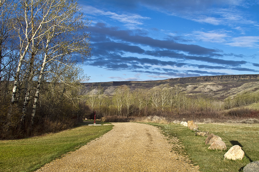 Day Use area at Dry Island Buffalo Jump