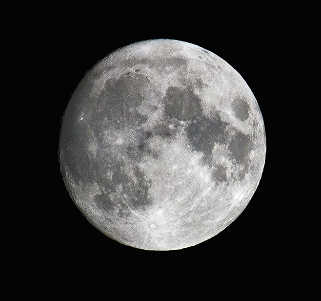 Just About a Full Moon