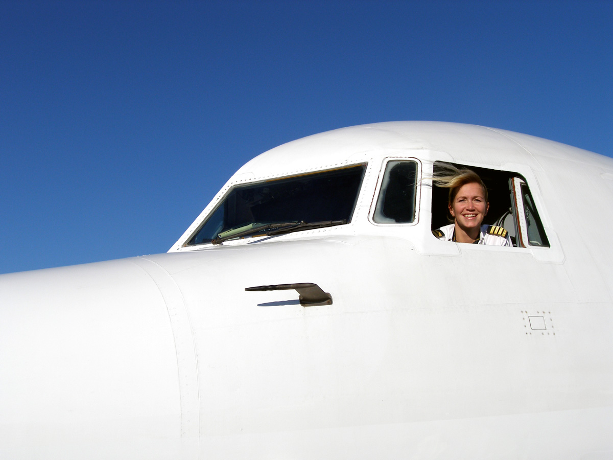 Female pilot