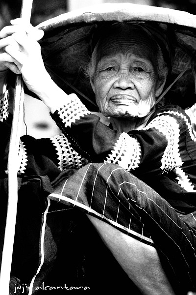 Tboli old woman