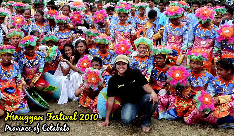 Me with performers of Hinugyaw