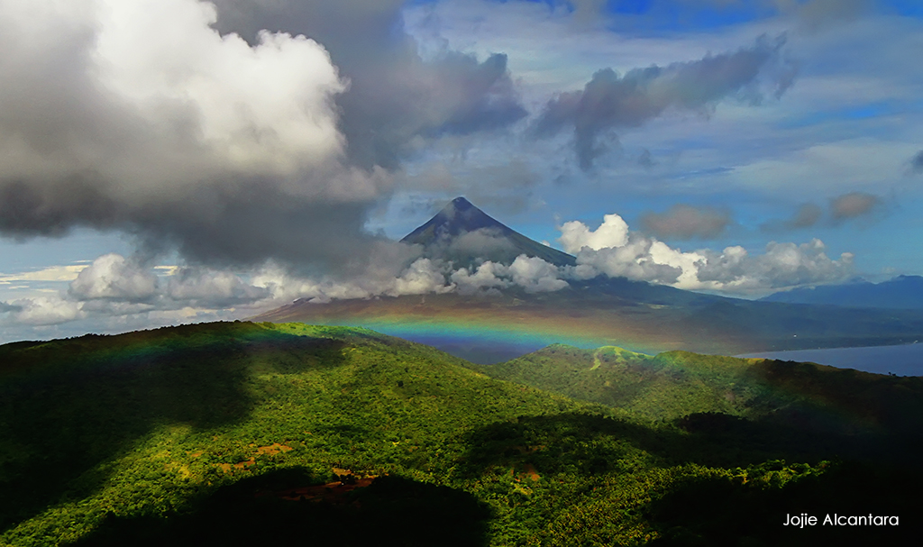 Rainbow connection (aerial shot )