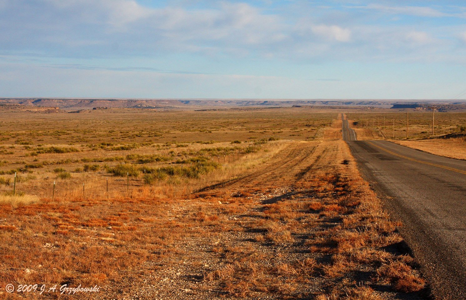 road to Kenton, OK