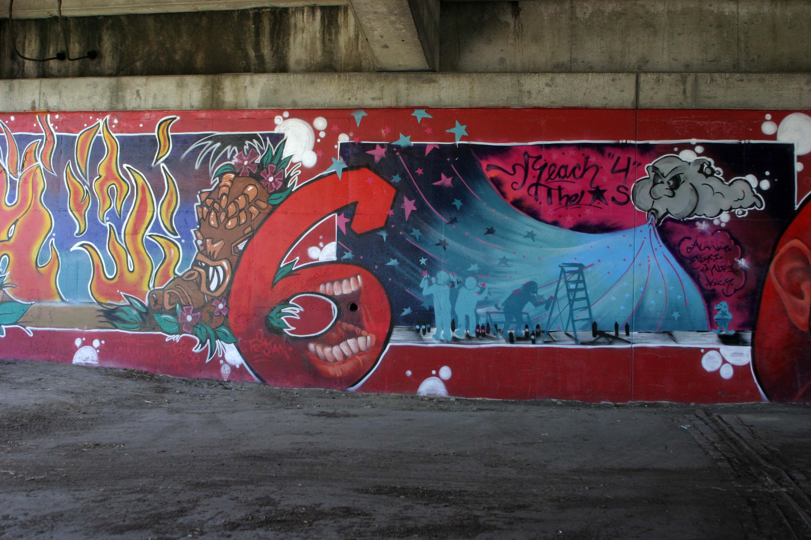 Underpass at Entrance to Granville Island, South Side