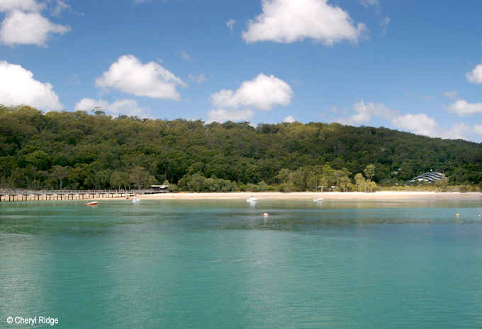 3361 - approaching Fraser Island