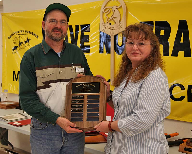 Traildusters Chapters Pride on Display Award