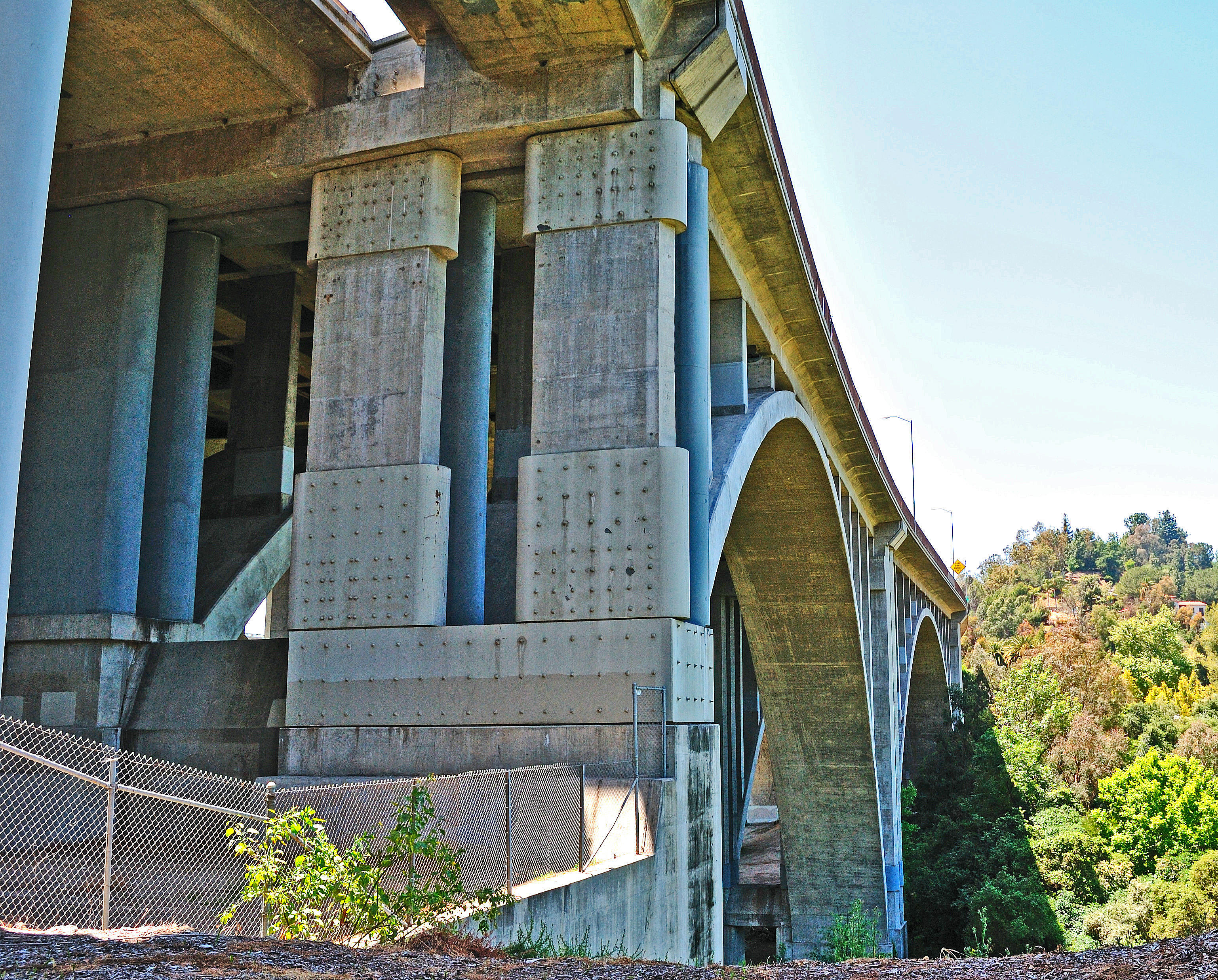 CA 134 Bridge Crossing the Arroyo Seco