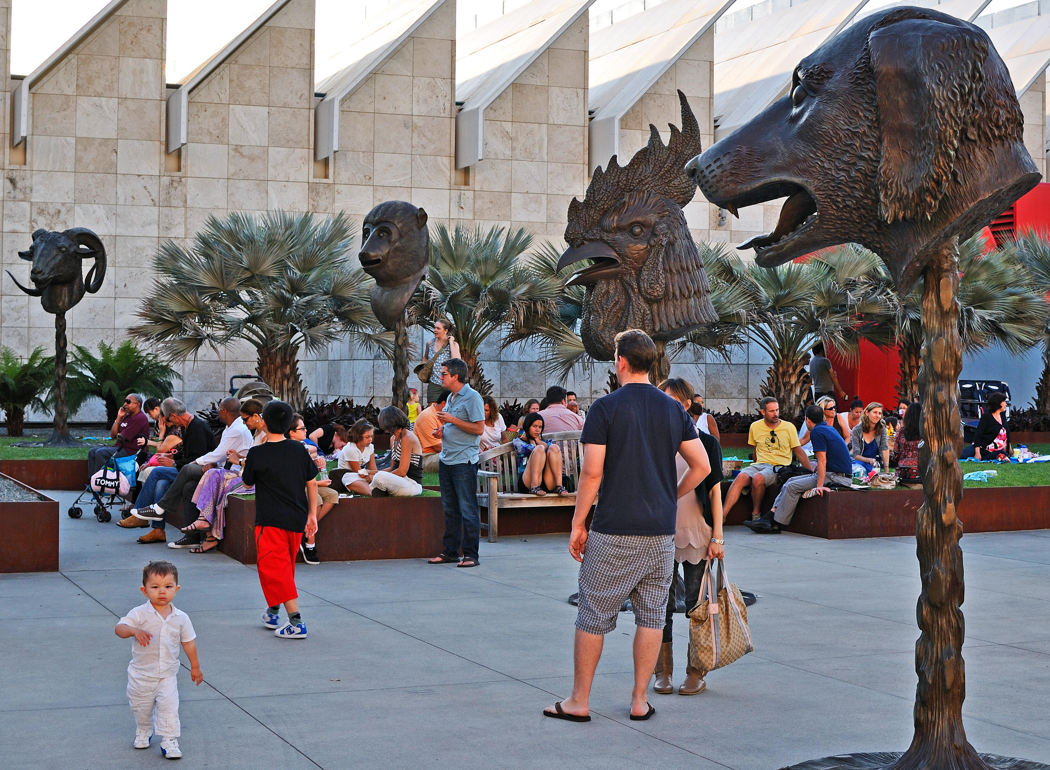 LACMA Courtyard