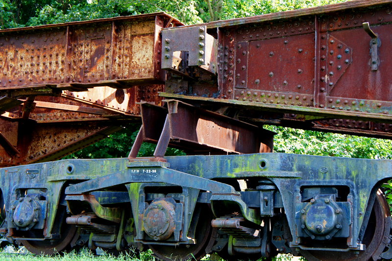 Rail car trucks, Stasburg