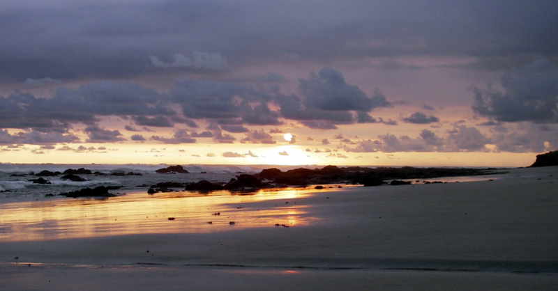 Playa Negra sunset