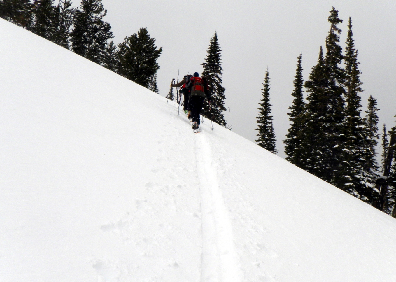Track gettin steeper