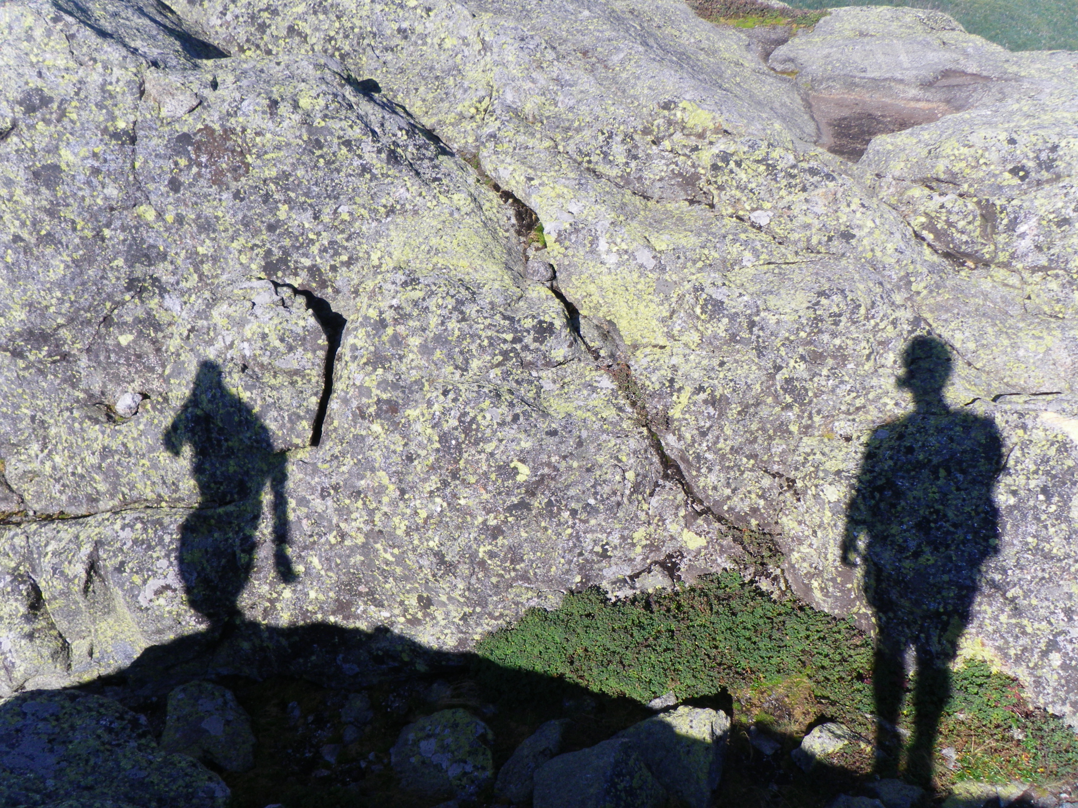 Hiking in the shadows