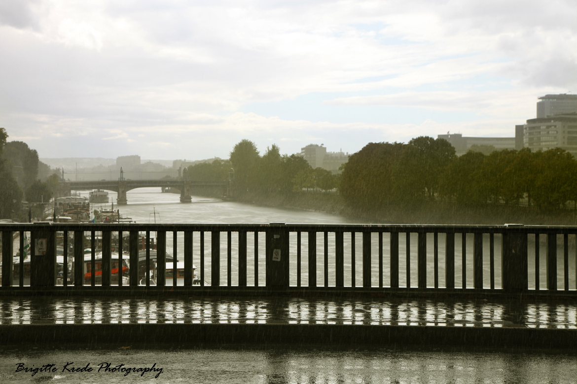 La Seine and when its raining