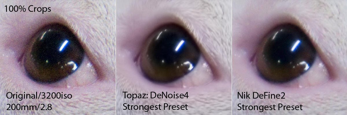 comparison of noise treatment
