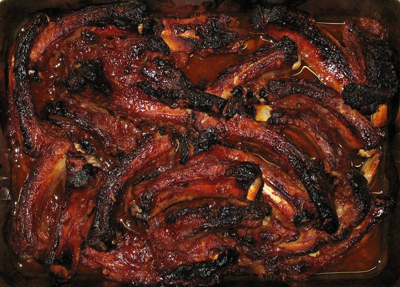 Oops (Nearly Cremated Spareribs)
