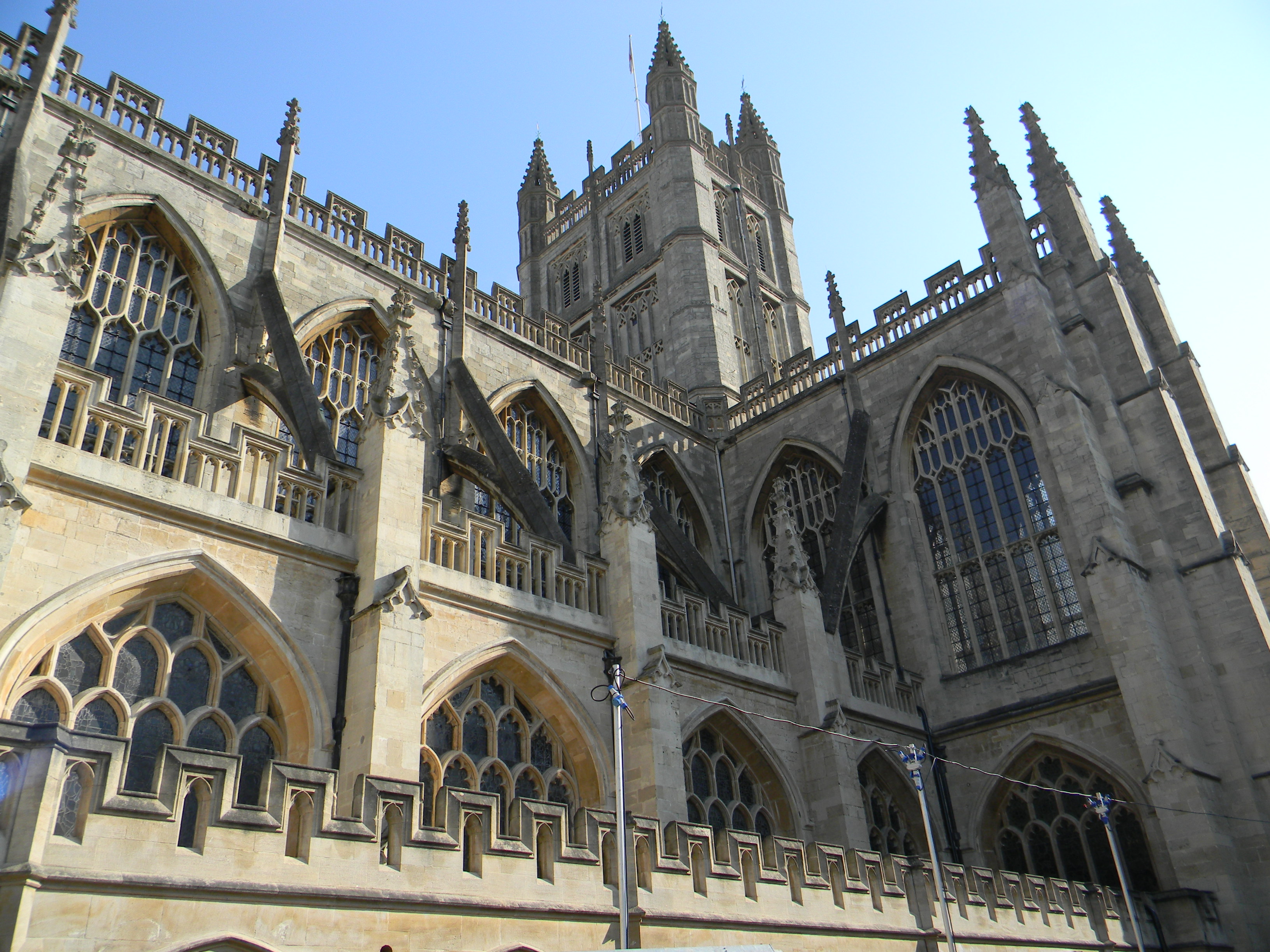 End of the Cotswold Way, the Abbey