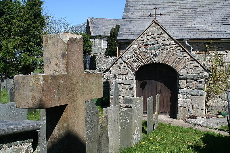 Cross and Porch